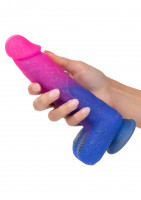 Vibrátor s prísavkou Unicorn (21,5 cm)
