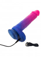 Vibrátor s prísavkou Unicorn (21,5 cm)
