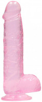 Realistické dildo Clear Pleasure (15 cm)