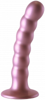Análne guličkové dildo Metallico Beaded (13,8 cm)