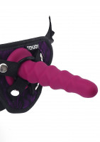 Silikónové dildo s prísavkou Ribbed Dong (16 cm)