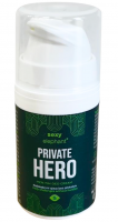 Cestovné balenie Mužský intímny dezodorant Private Hero (15 ml)
