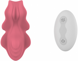 Nohavičkový vibrátor The Silent Wave s diaľkovým ovládaním (8,7 cm)