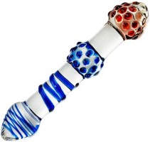 Sklenené dildo Require Me (18 cm)