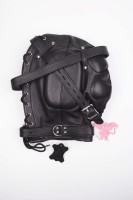 Deprivačná kožená maska Leatherix Dominator