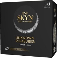 SKYN Unknown Pleasures – bezlatexové kondómy (42 ks)