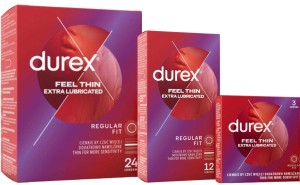 Durex Feel Thin Extra Lubricated – tenké kondómy