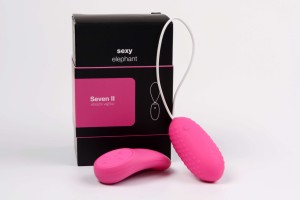 Bezdrôtové vibračné vajíčko Seven II Sexy Elephant