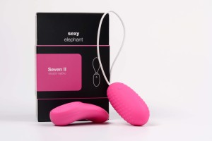 Bezdrôtové vibračné vajíčko Seven II Sexy Elephant