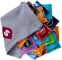 Sada kondómov Extravaganza (15 ks)