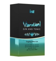 Vibračný gél s príchuťou gin a tonic v airless fľaštičke 15 ml + krabička