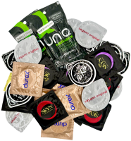 Súprava bezlatexových kondómov – Latexfree pack (36 ks)