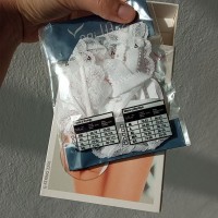 Dolores čipkované tangá biele S-L