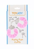 ToyJoy Furry Fun Cuffs plyšové erotické putá