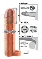 Fantasy X-tensions Perfect 2" Extension with Ball Strap návlek na penis