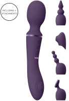 VIVE Nami Pulse Wave & Vibrating Wand Purple
