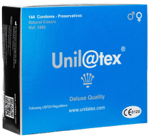 Kondomy UNILATEX - NATURAL PRESERVATIVES 144 ks