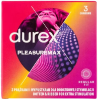 Durex Pleasuremax –  vrúbkované kondómy
