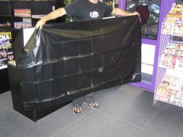 Plachta PVC 200 × 230cm čierne
