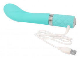 Silikónový vibrátor Sassy Aquamarine