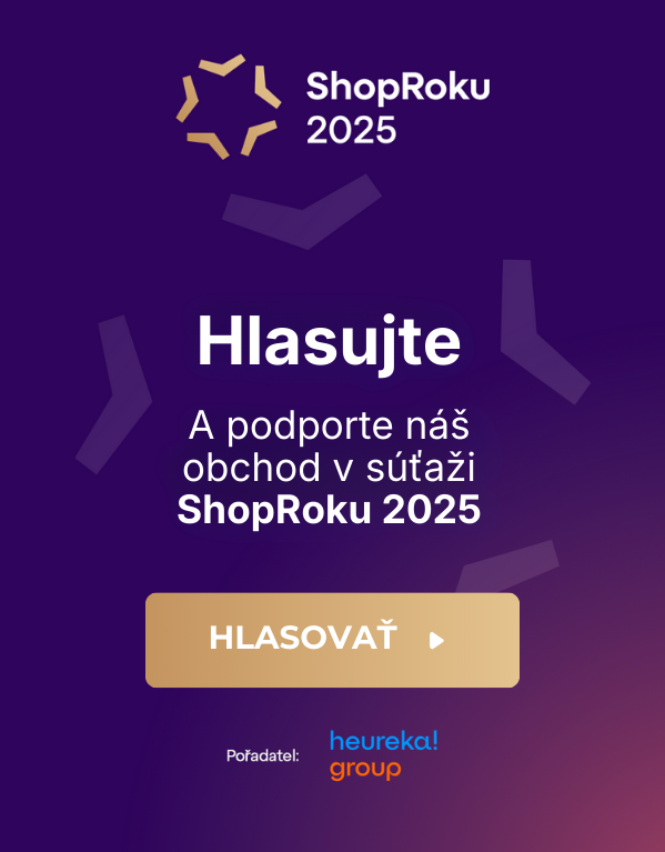 Podporte náš obchod v súťaži ShopRoku 2025. Ďakujeme!